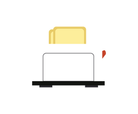 Toaster illustration clipart