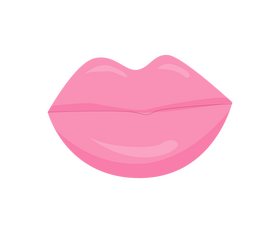 Cute lips clipart