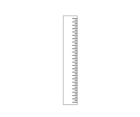 Ruler black and white clipart