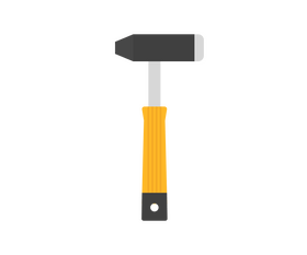 Hammer drawing clipart