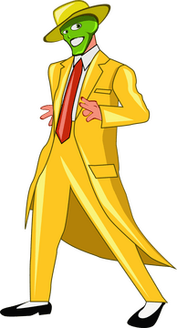 The mask cartoon clipart