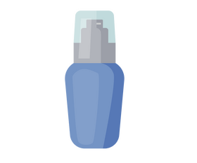 Skincare serum clipart