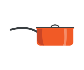 Saucepan cartoon clipart
