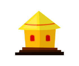 Thai house clipart