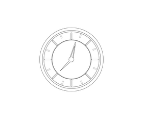 Cartoon clock clipart free download