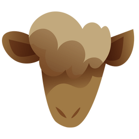 Sheep head clipart