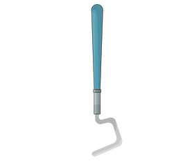 Cartoon dentist hook clipart