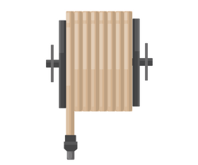 Firefighter hose drawing clipart