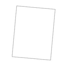 Soccer yellow card black and white clipart