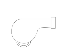 Free whistle black and white clipart