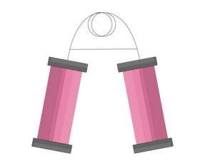 Jump rope illustration, skipping rope clipart