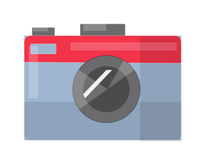 Cartoon camera clipart