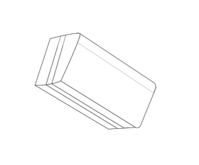 Cartoon eraser black and white clipart