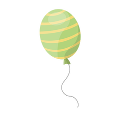 Birthday balloon clipart