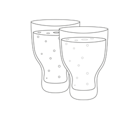 Lemonade free black and white clipart