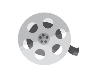 Film reel clipart