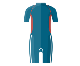Diving wetsuit free clipart
