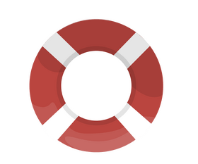 Life buoy ring illustration clipart