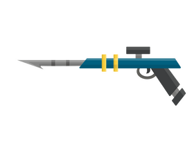 Diving harpoon gun clipart