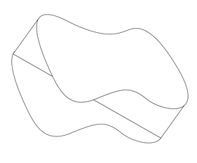 Cartoon bath sponge black and white clipart