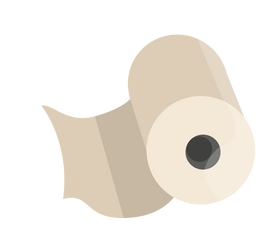 Paper towel roll clipart