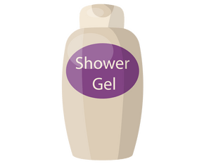 Shower gel clipart