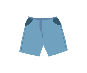 Men shorts illustration clipart