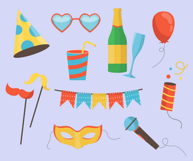 Party elements vector