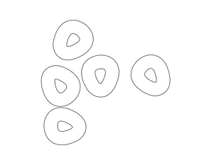 Free stelline pasta black and white clipart