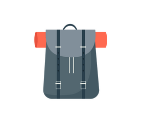 Travel backpack free clipart