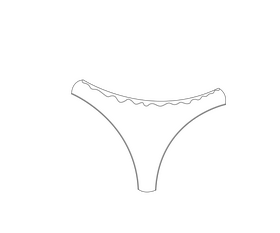 Underpants free black and white clipart
