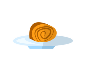 Strudel drawing clipart