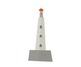 Lighthouse Havana Cuba clipart