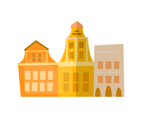 Free houses cartoon clipart