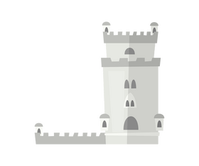 Belem Tower, Portugal clipart
