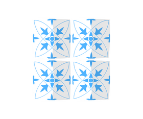 Portuguese tile cartoon clipart