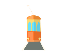 Free tram clipart