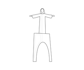 Sanctuary of Christ the King, Portugal black and white clipart