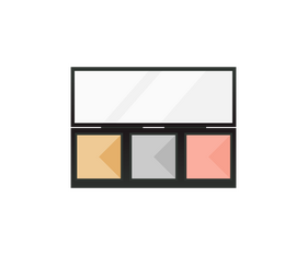 Eyeshadow palette clipart
