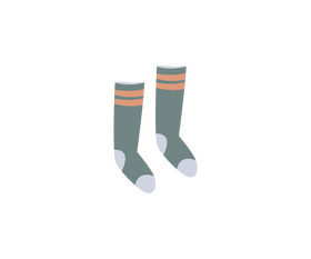 Socks drawing clipart
