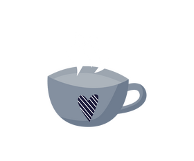 Cup of hot tea clipart