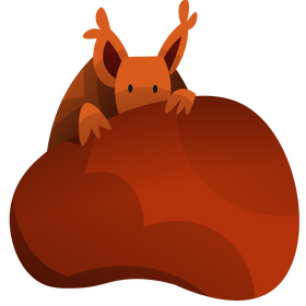 Squirrel tail clipart