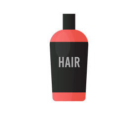 Hair shampoo clipart