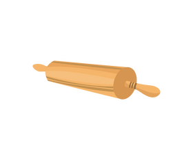 Rolling pin clipart