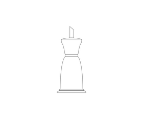 Salt shaker black and white clipart
