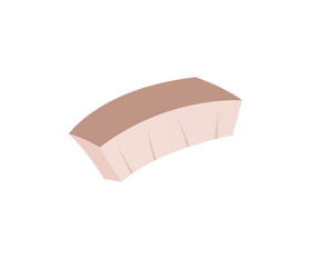Coconut piece free clipart
