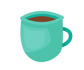 Green plastic cup clipart