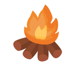 Free bonfire clipart