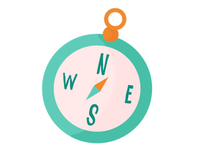 Compass cartoon clipart