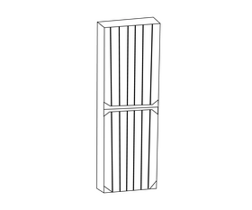 Chocolate black and white clipart